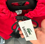 LACOSTE  ΣΕΤ - ΜΑΥΡΟ ΚΟΚΚΙΝΟ