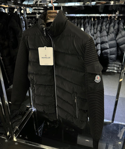 MONCLER - ΜΠΟΥΦΑΝ ΖΑΚΕΤΑ  ΜΑΥΡΟ B10