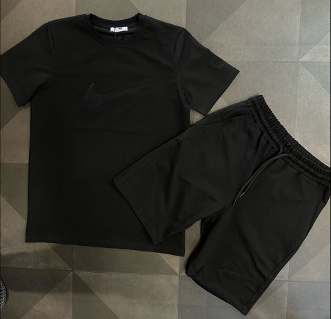 NIKE - ΜΑΥΡΟ ΣΕΤ ΣΟΡΤΣ