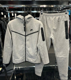 NIKE ΣΕΤ TECH FLEECE -ΓΚΡΙ FINISH SEASON