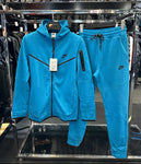 NIKE ΣΕΤ TECH FLEECE -ΜΠΛΕ
