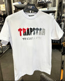 TRAPSTAR - T-SHIRT ΛΕΥΚΟ ΜΕ ΚΟΚΚΙΝΟ
